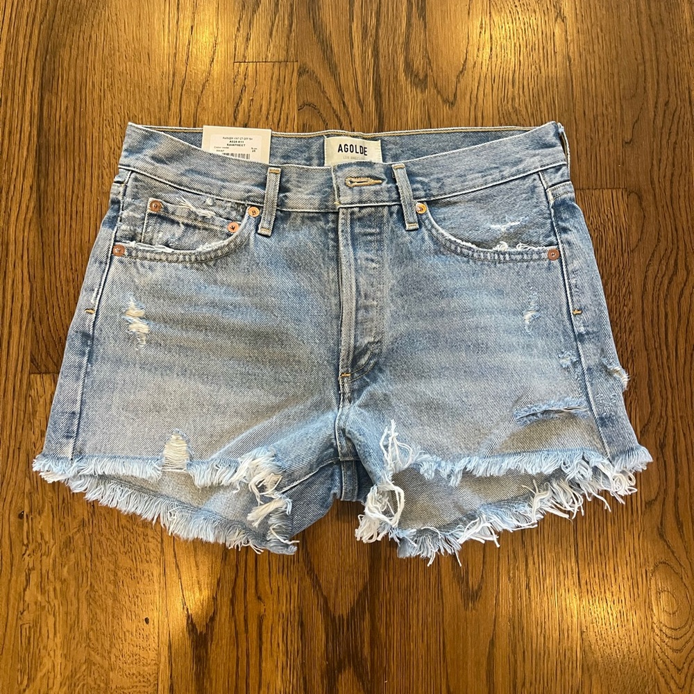 Agolde Parker shorts size 25